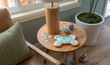 Birthday Boy Grain-Free Dog Cookie Set – Blue Iced Bone & Cupcake