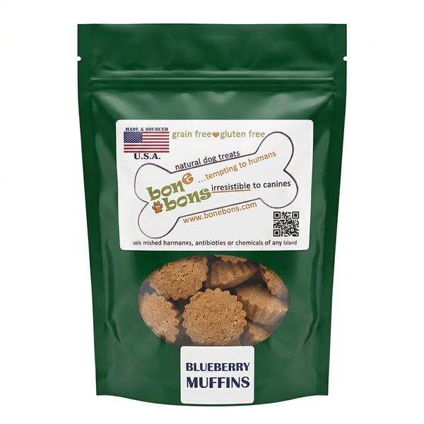Bone Bons Blueberry Muffin Dog Treats
