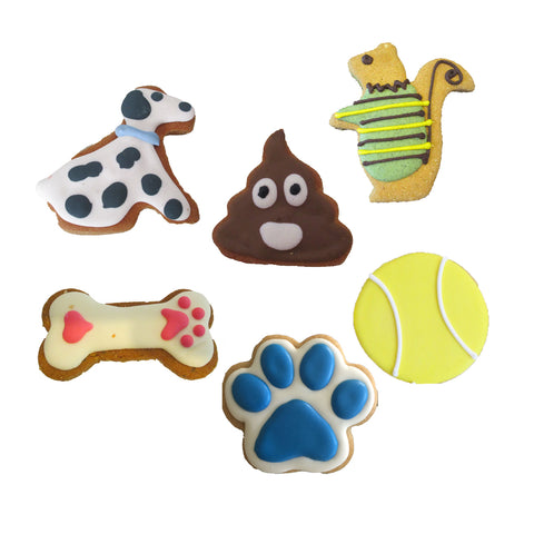 Paws and Play Collection - Hand-Decorated Organic Gourmet Dog Cookies – Grain-Free (Copy)