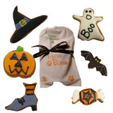 Halloween Trick or Treat Dog Bag – 6 Pack of Artisan Grain-Free Spooky Biscuits