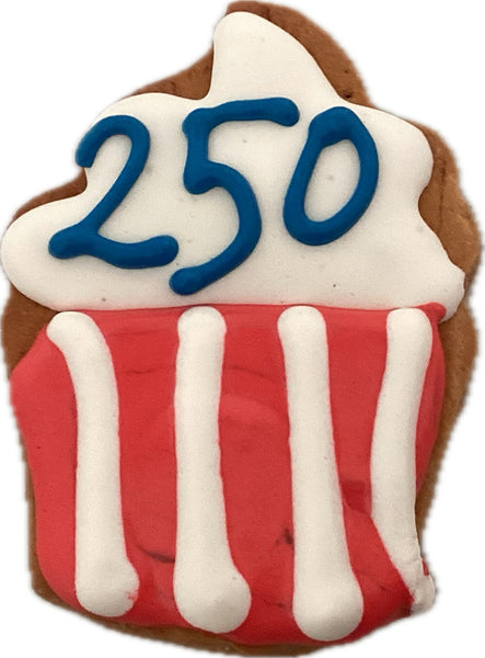 Patriotic 250 Cupcake