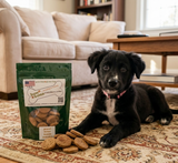 Bone Bons Peanut Butter Banana Pancake Dog Treats – Grain Free Organic Biscuits – Handmade in USA